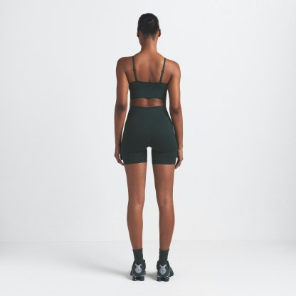 NikeSKIMS MATTE CAMI BRA TOP - DARK TEAL - image 23