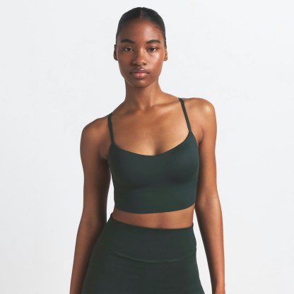 NikeSKIMS MATTE CAMI BRA TOP - DARK TEAL - image 21