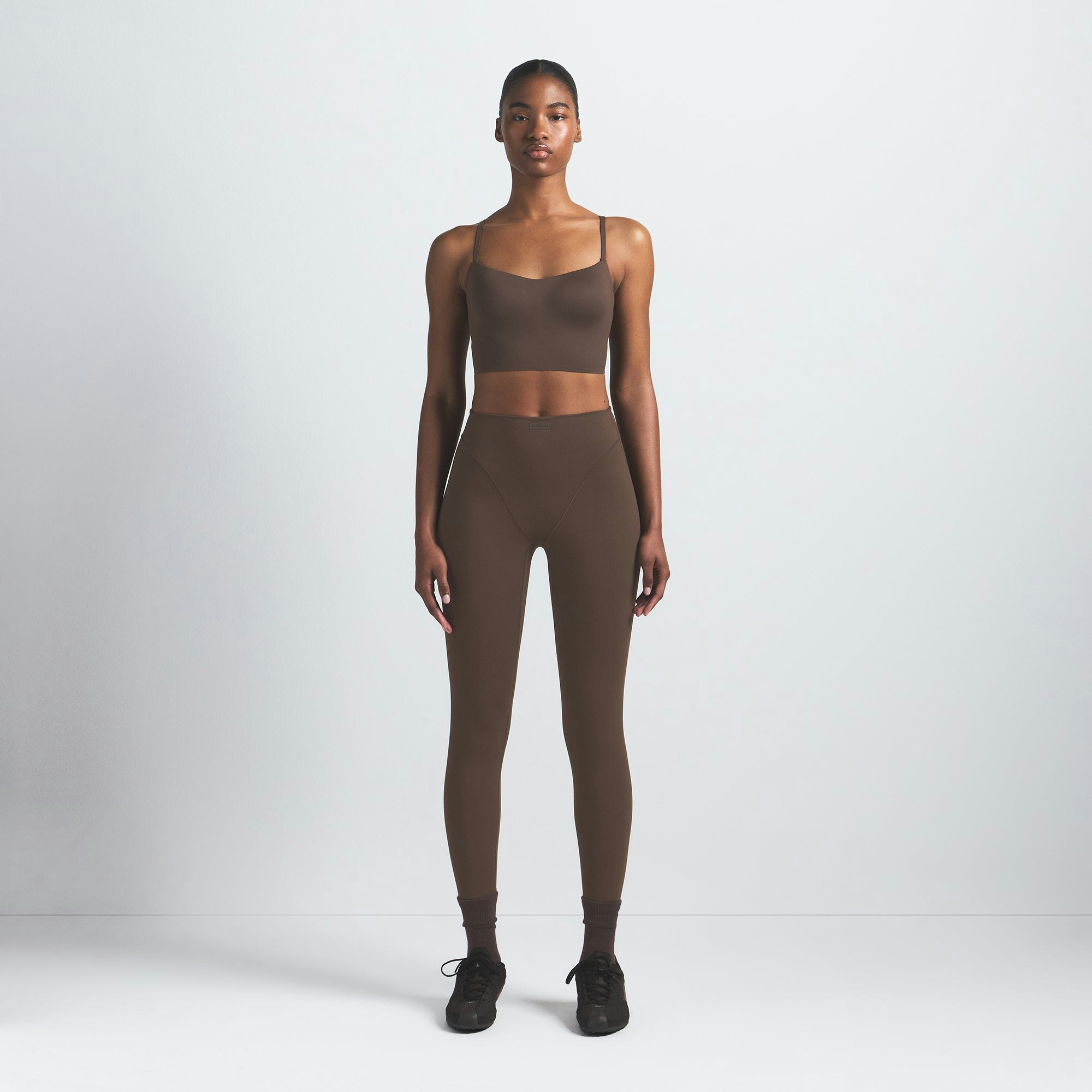 NikeSKIMS MATTE CAMI BRA TOP - DARK SEPIA - image 15
