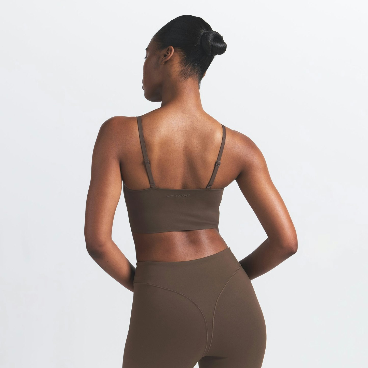 NikeSKIMS MATTE CAMI BRA TOP - DARK SEPIA - image 16