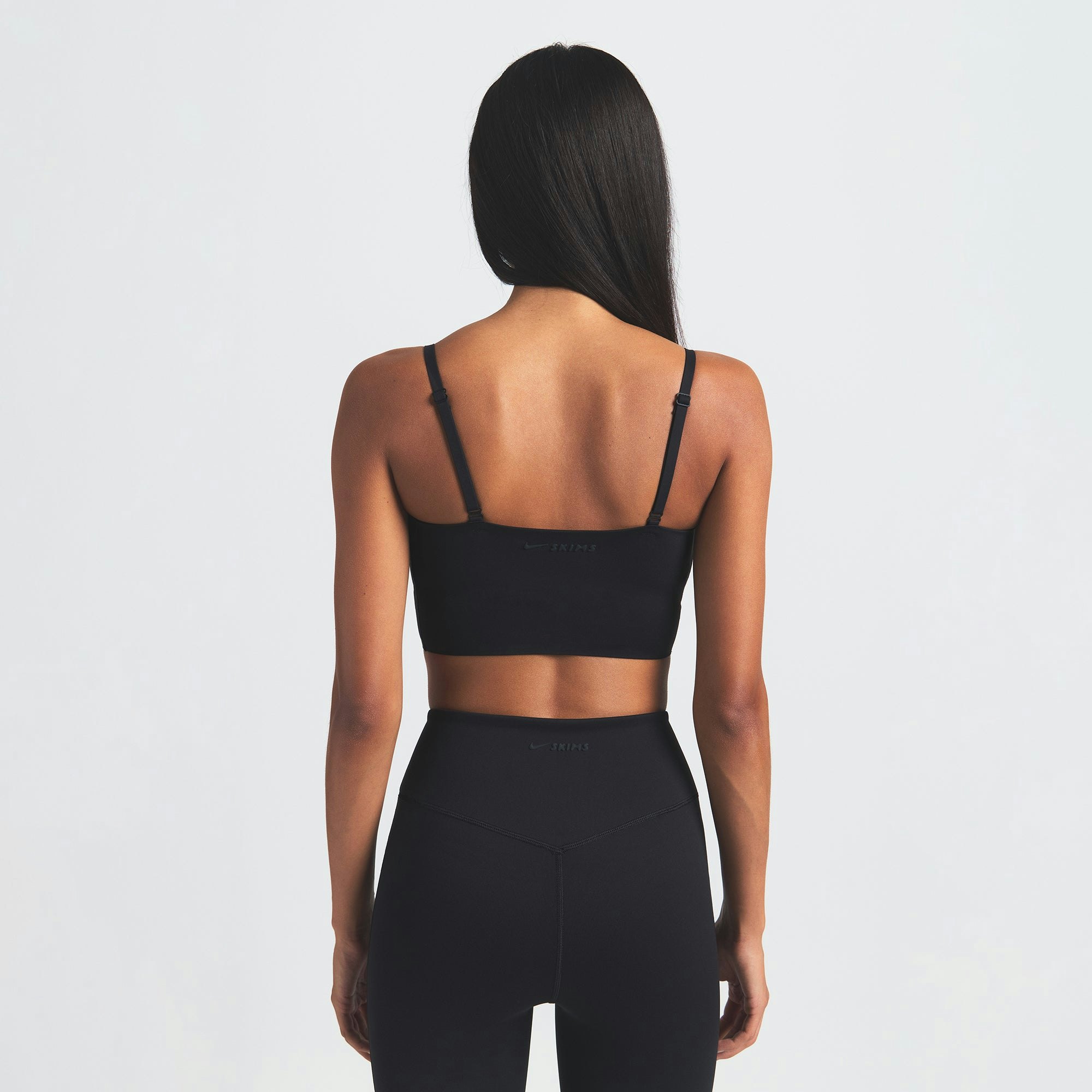 NikeSKIMS MATTE CAMI BRA TOP - OBSIDIAN - image 3