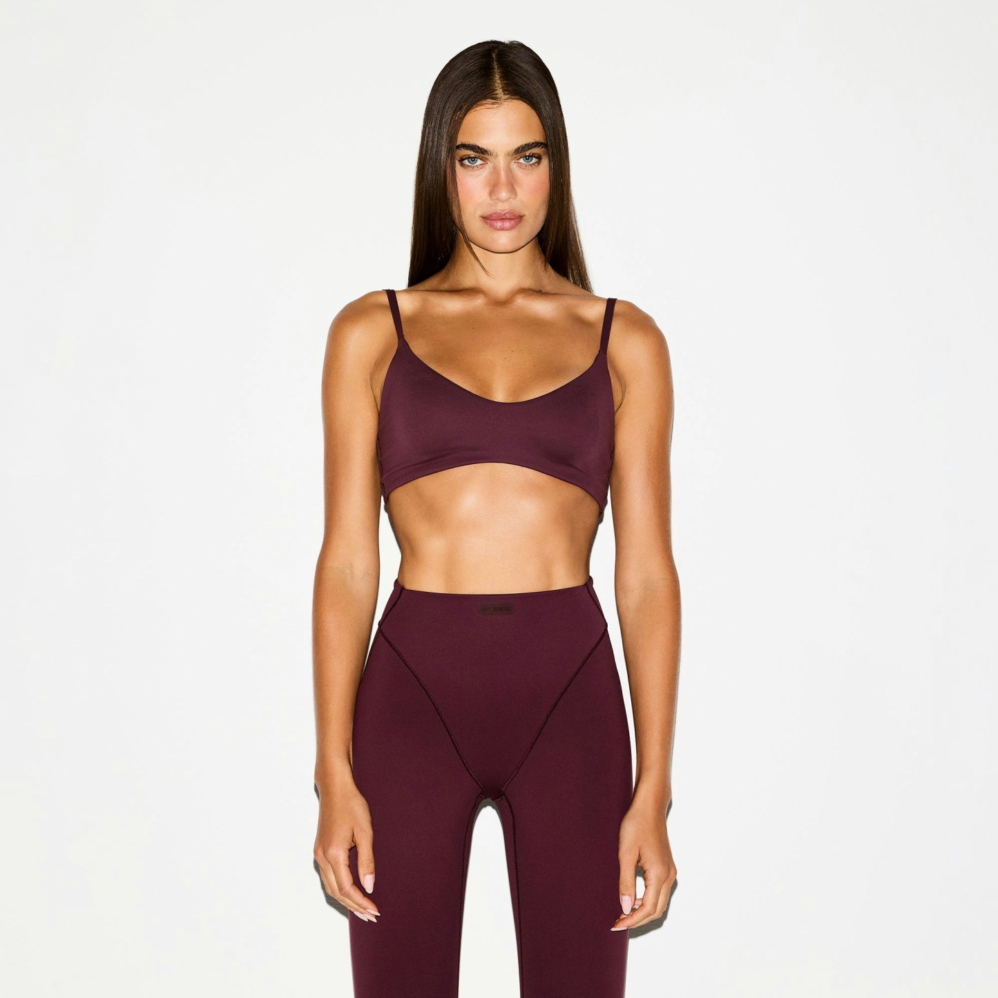 NikeSKIMS MATTE MICRO SCOOP BRA - CURRANT - image 27