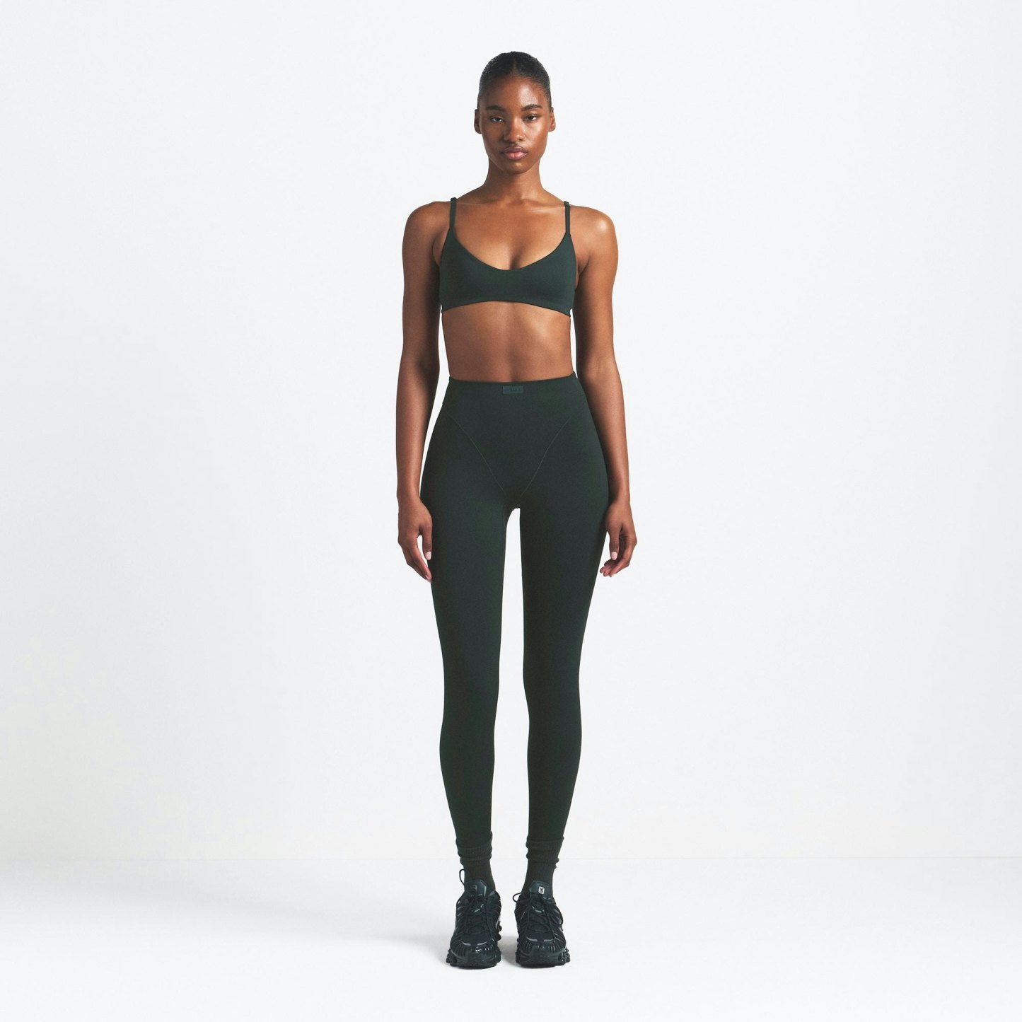 NikeSKIMS MATTE MICRO SCOOP BRA - DARK TEAL - image 20