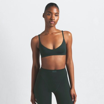 NikeSKIMS MATTE MICRO SCOOP BRA - DARK TEAL - image 21