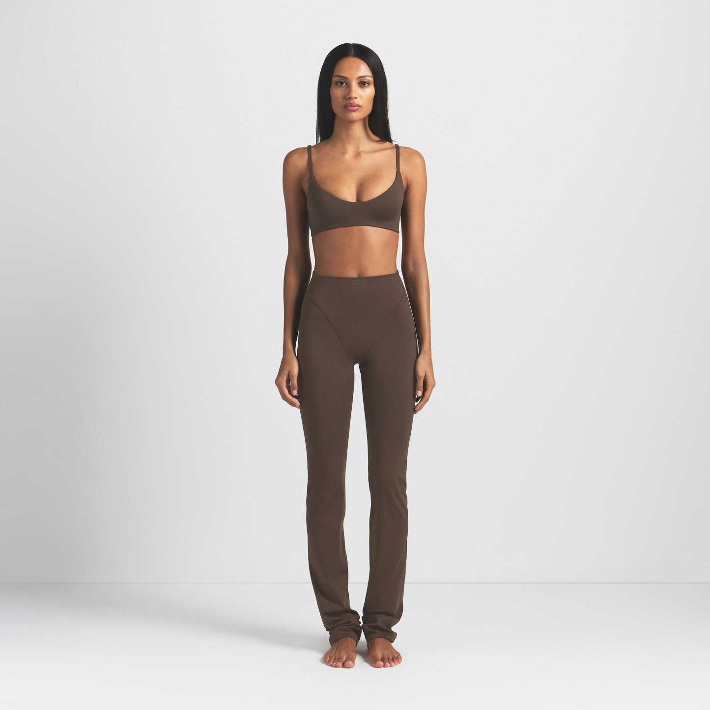 NikeSKIMS MATTE MICRO SCOOP BRA - DARK SEPIA - image 10