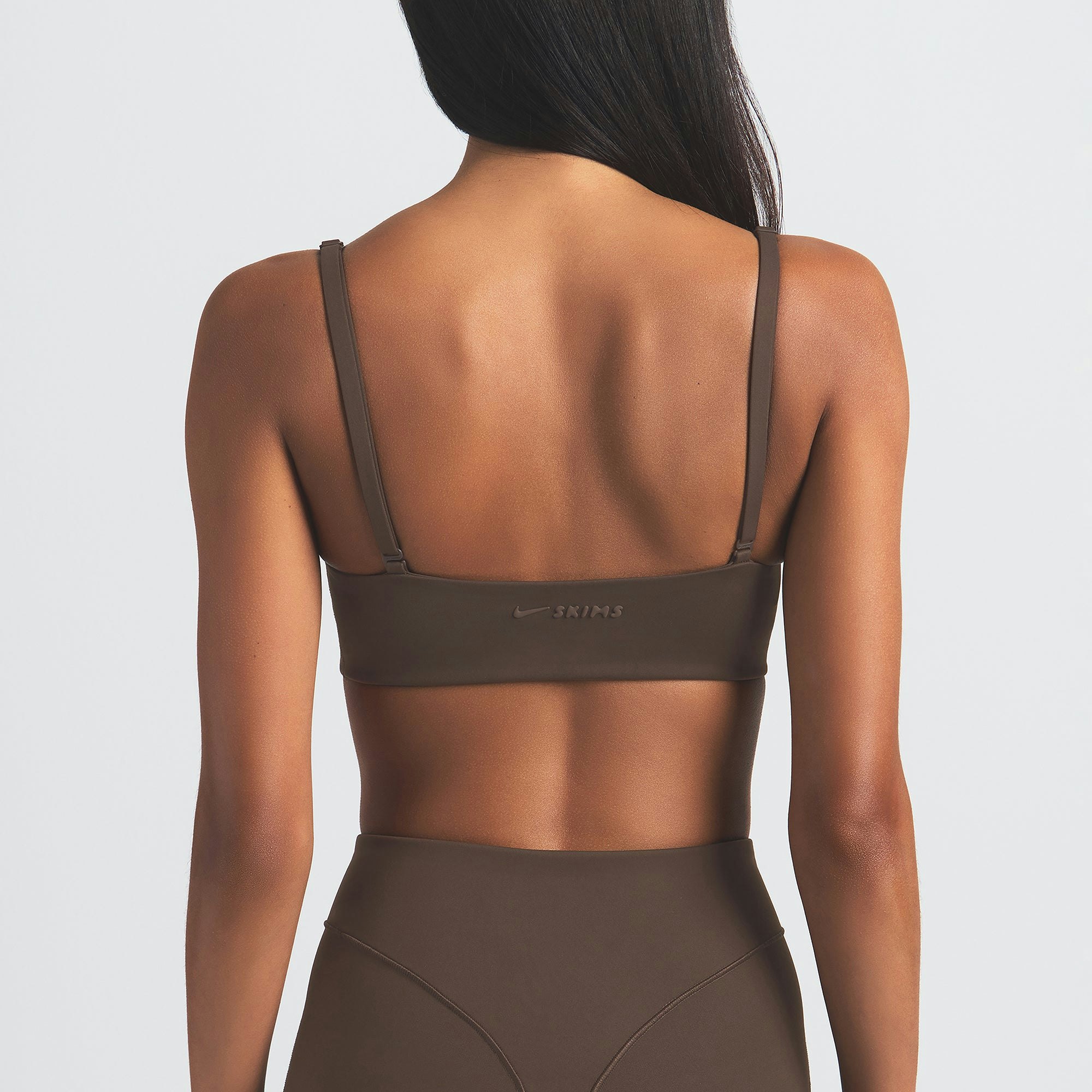 NikeSKIMS MATTE MICRO SCOOP BRA - DARK SEPIA - image 8