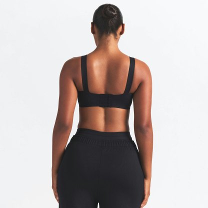 NikeSKIMS MATTE WIDE STRAP BRA - OBSIDIAN - image 4