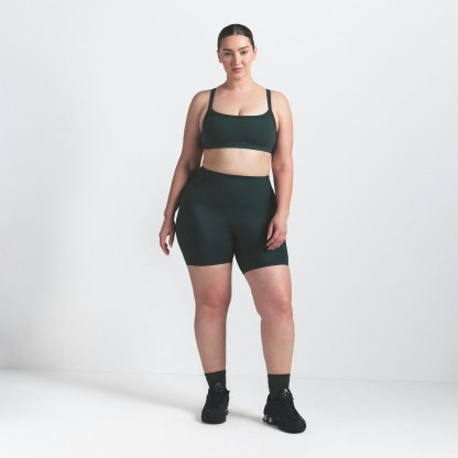 NikeSKIMS VINTAGE SEAMLESS CAMI BRA - DARK TEAL - image 18