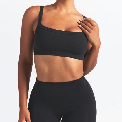 NikeSKIMS VINTAGE SEAMLESS CAMI BRA - OBSIDIAN - image 3