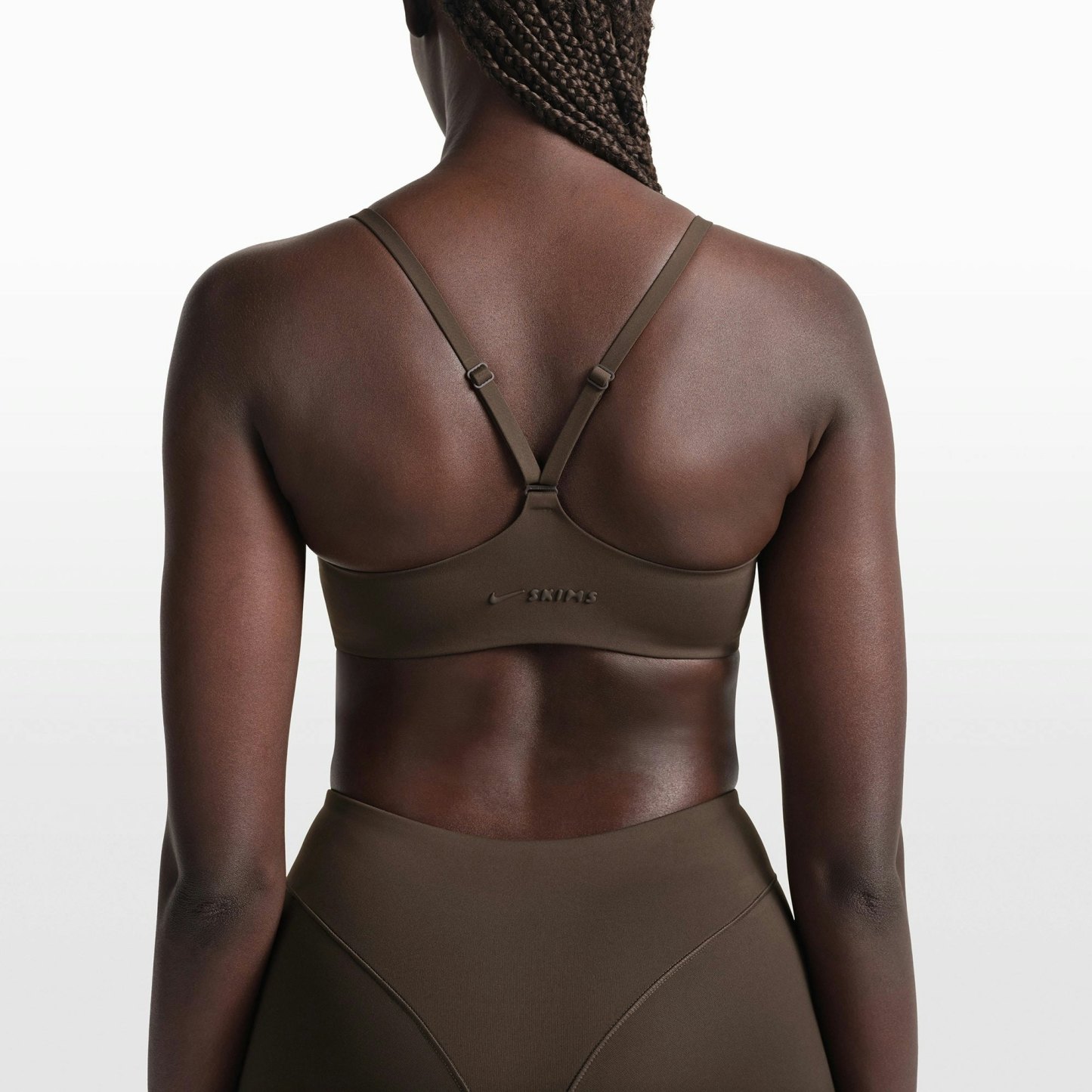 NikeSKIMS MATTE CONTOUR CAMI BRA - DARK SEPIA - image 10