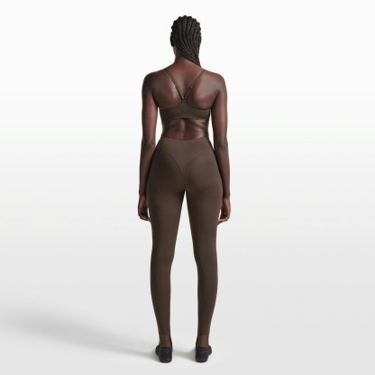 NikeSKIMS MATTE CONTOUR CAMI BRA - DARK SEPIA - image 11