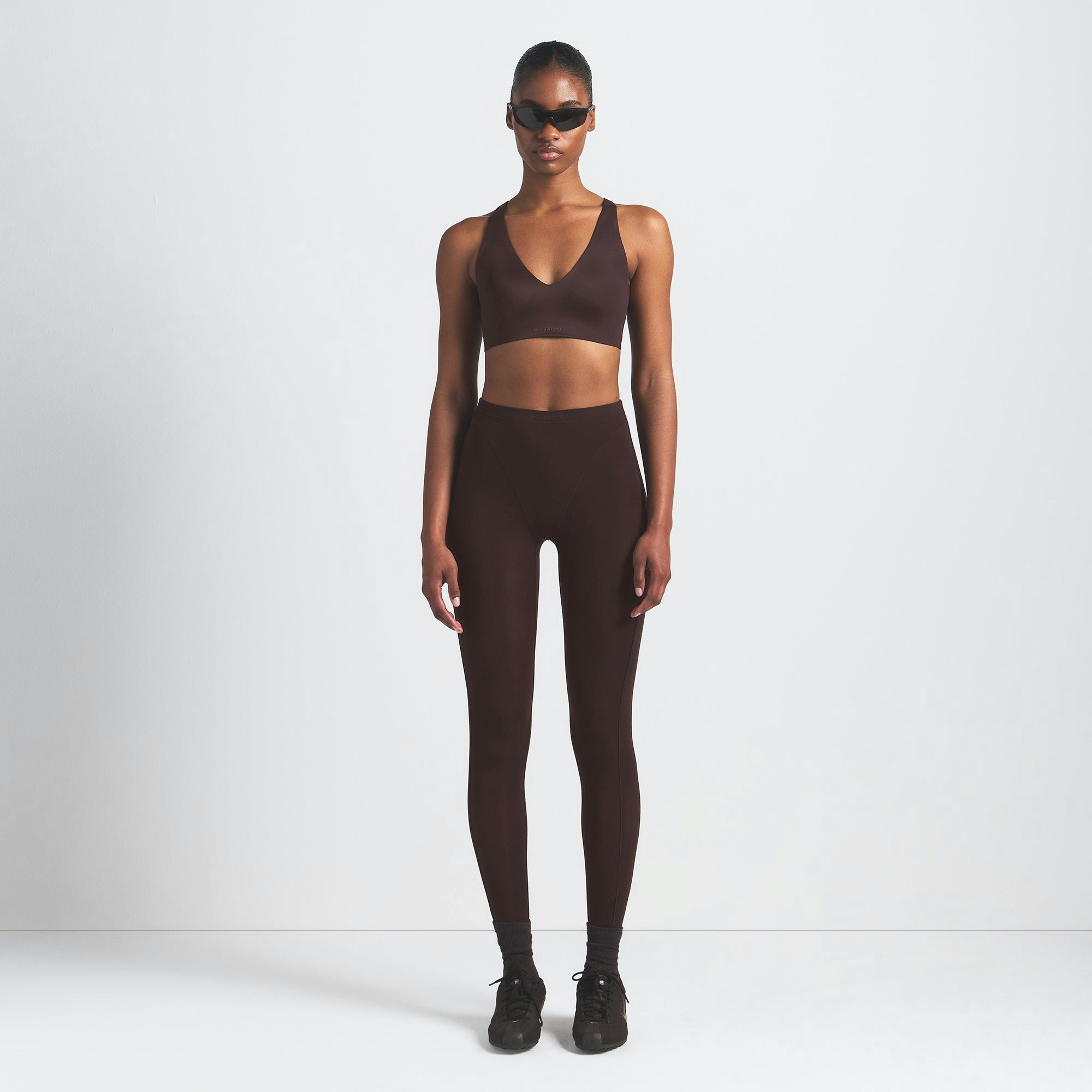 NikeSKIMS SHINE V-NECK BRA - PHOENIX - image 7