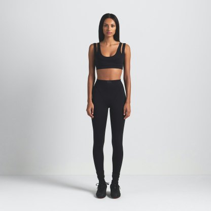 NikeSKIMS MATTE DOUBLE STRAP SCOOP BRA - OBSIDIAN - image 32