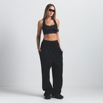 NikeSKIMS SHINE RACER BACK BRA - OBSIDIAN
