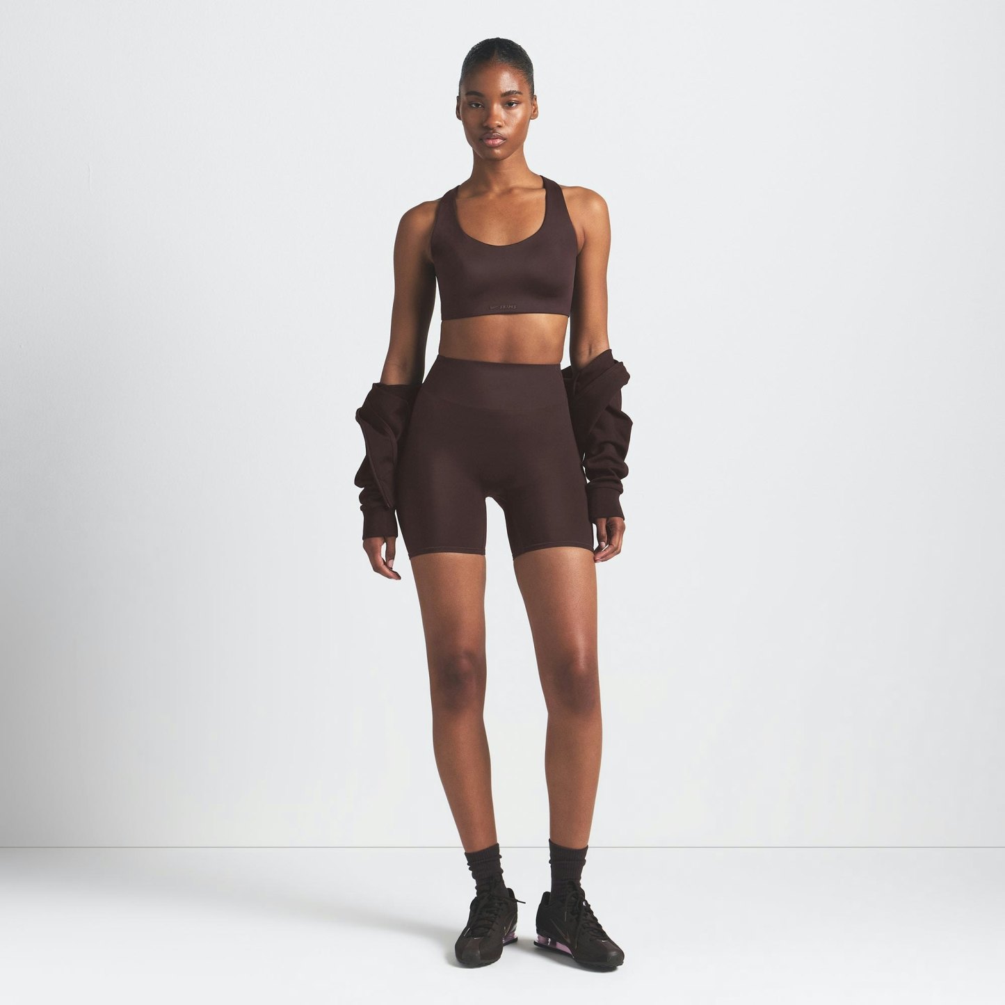 NikeSKIMS SHINE RACER BACK BRA - PHOENIX - image 14