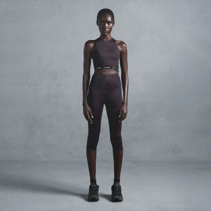 NikeSKIMS SHINE HIGH NECK BRA - PHOENIX - image 14