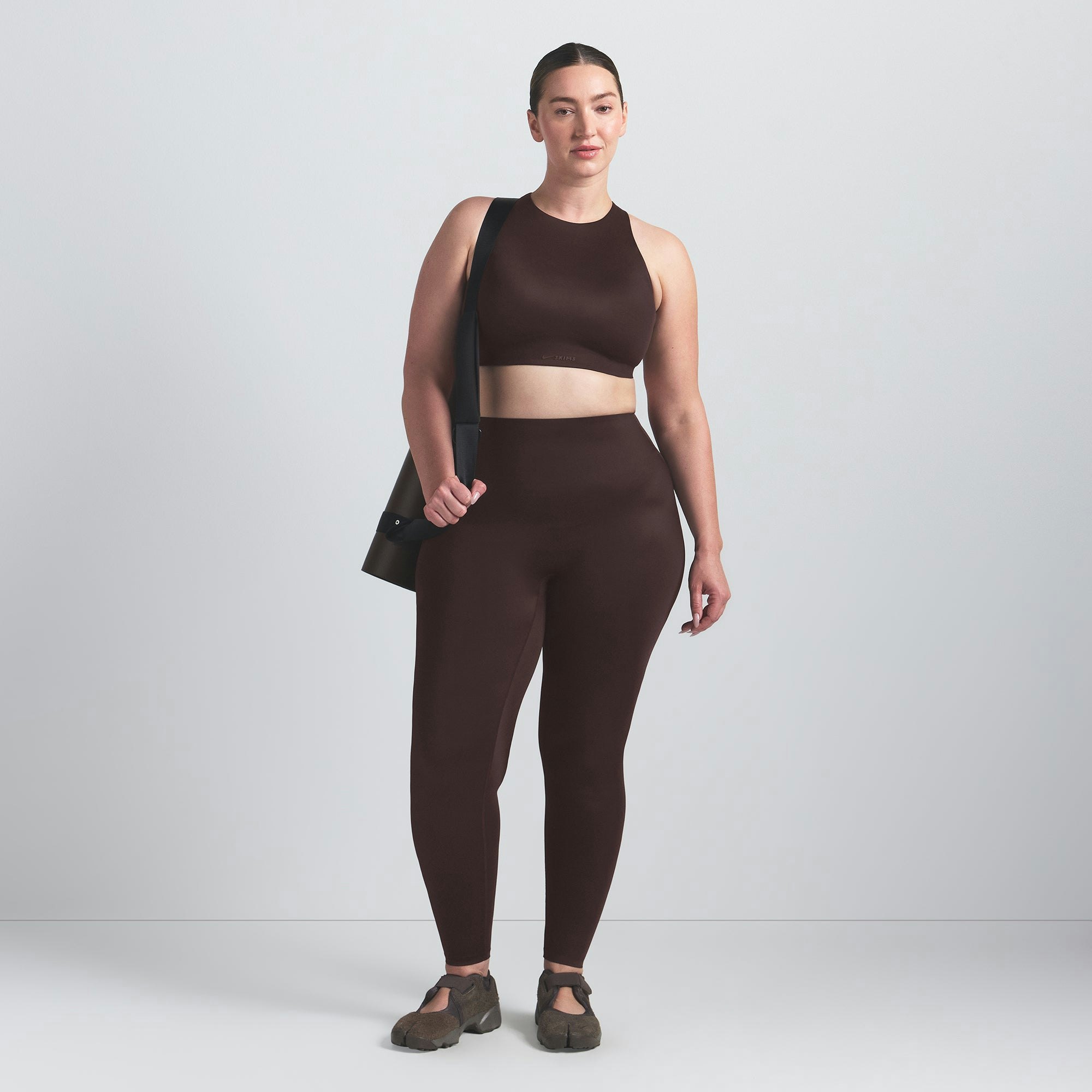 NikeSKIMS SHINE HIGH NECK BRA - PHOENIX - image 8