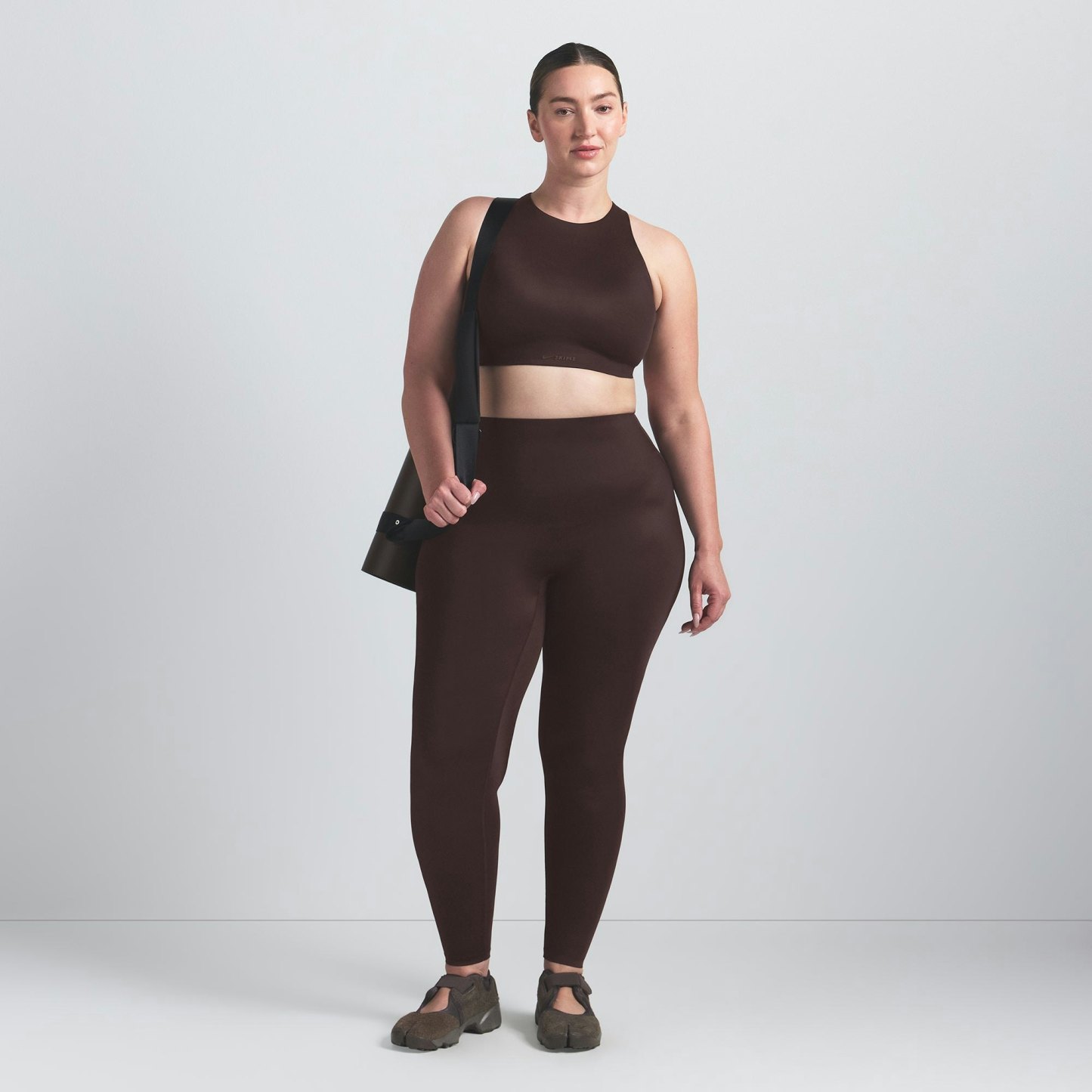 NikeSKIMS SHINE HIGH NECK BRA - PHOENIX - image 8