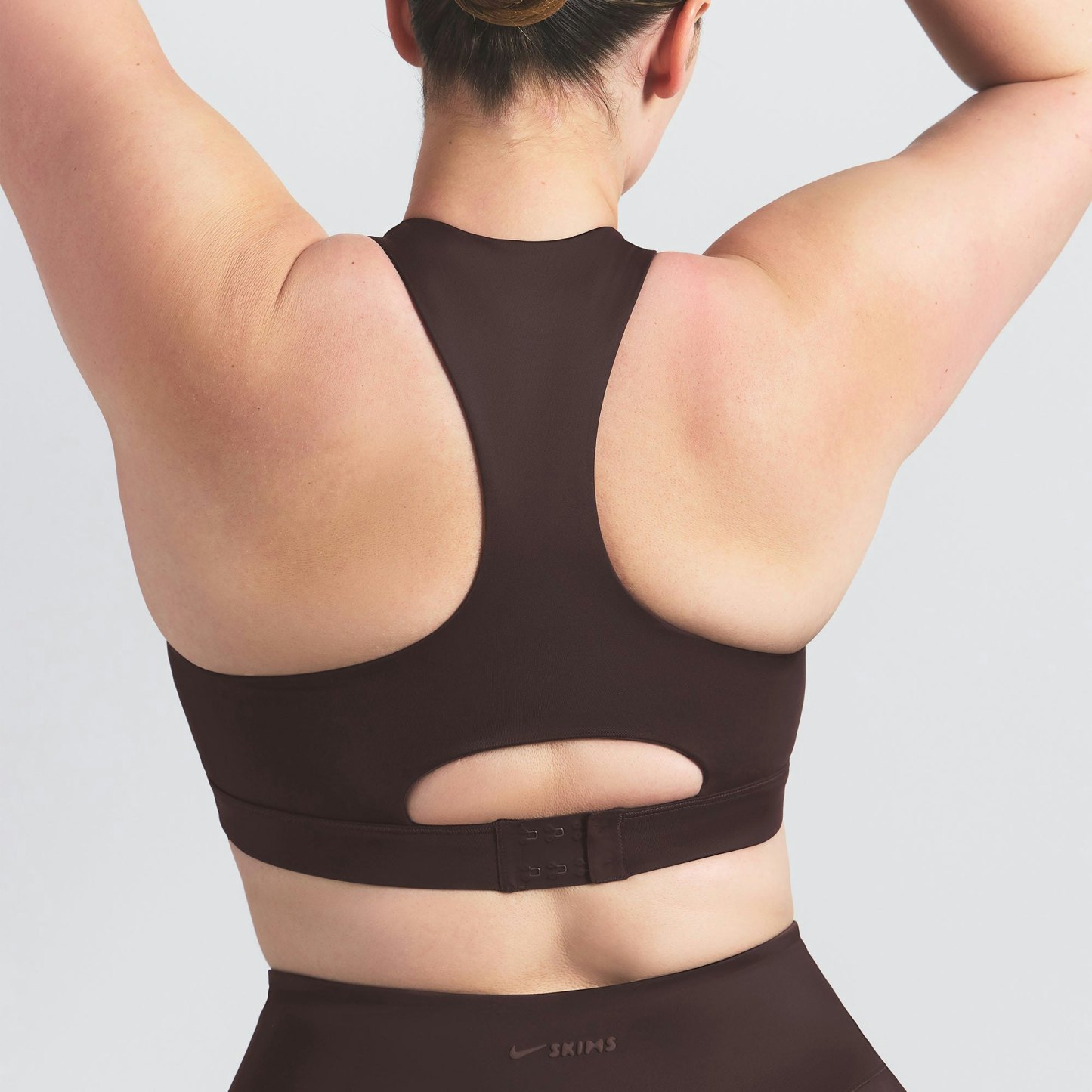 NikeSKIMS SHINE HIGH NECK BRA - PHOENIX - image 10