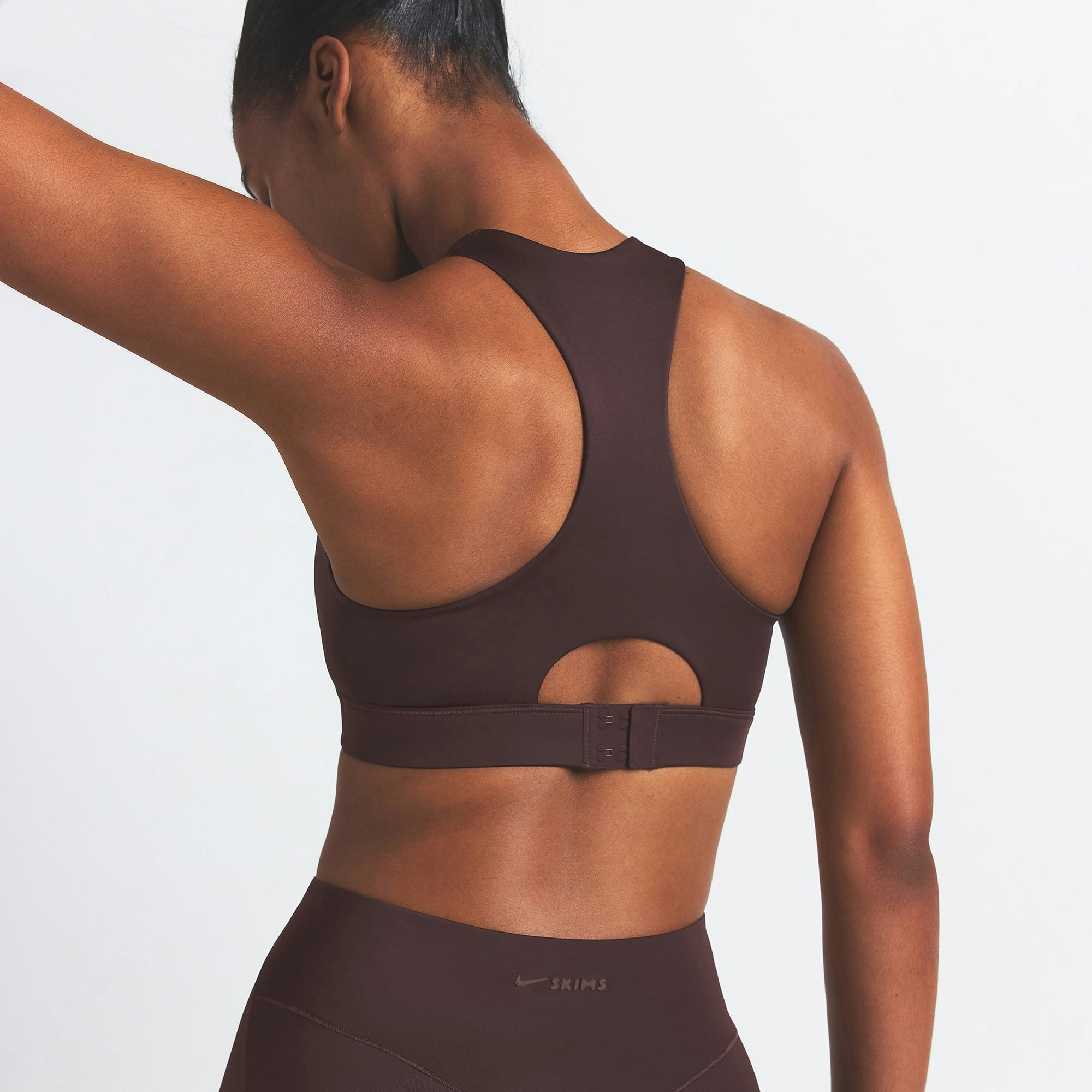 NikeSKIMS SHINE HIGH NECK BRA - PHOENIX - image 12