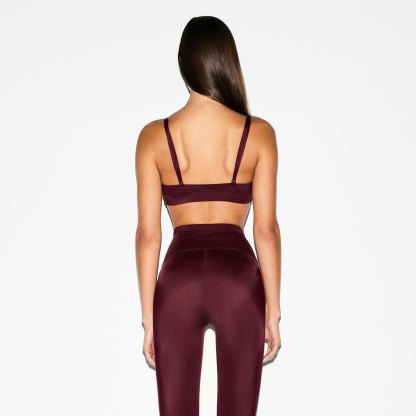 NikeSKIMS SHINE TRIANGLE BRA - CURRANT - image 19