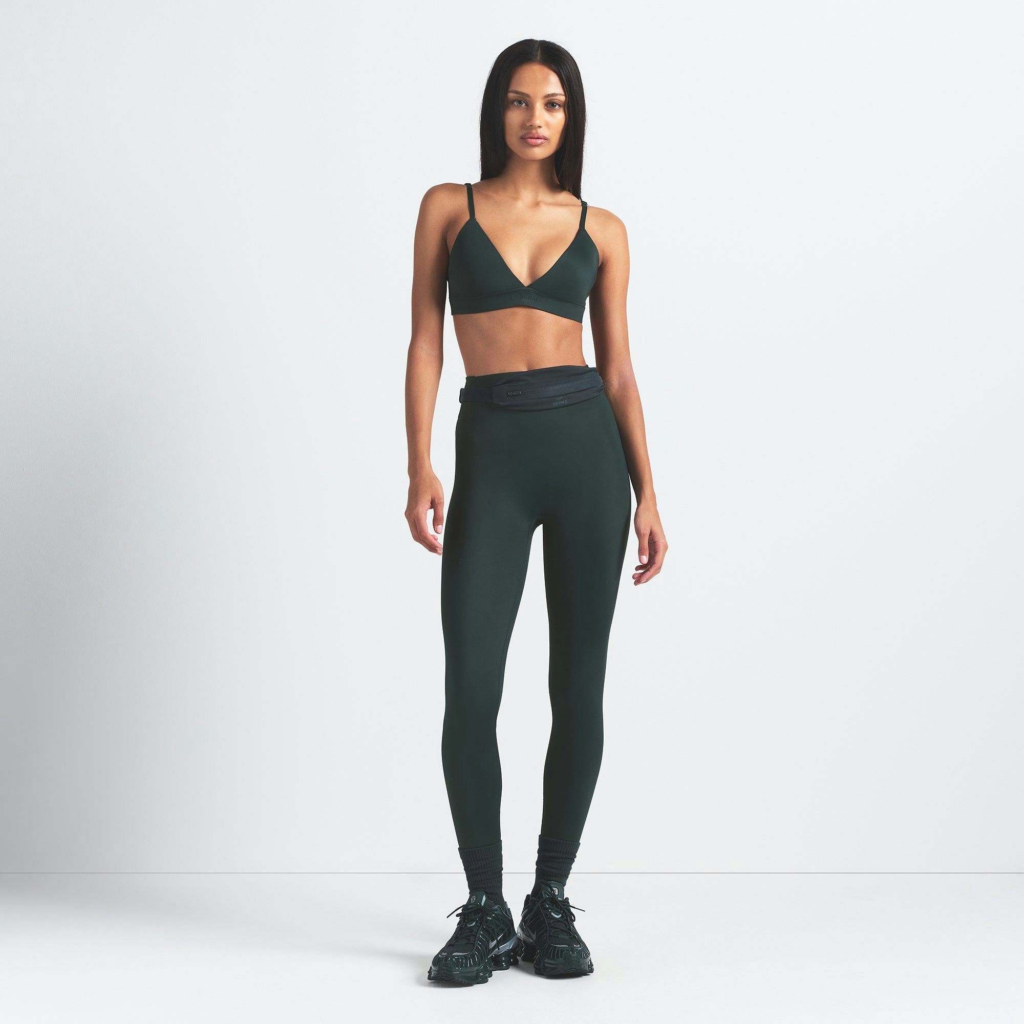NikeSKIMS SHINE TRIANGLE BRA - DARK TEAL - image 25