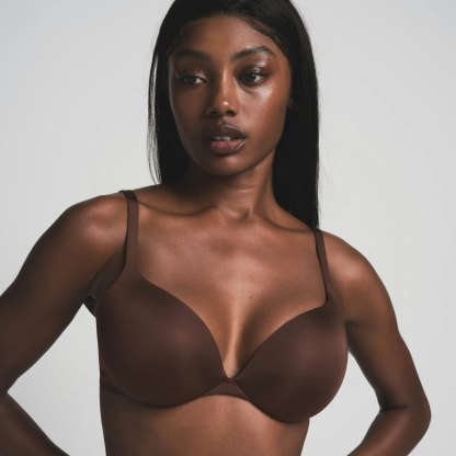SKIMS ULTIMATE TEARDROP PUSH-UP BRA - COCOA - image 34