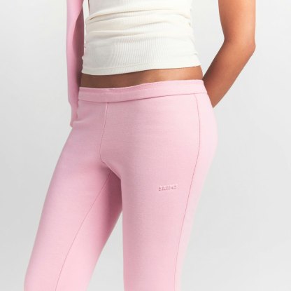 COTTON FLEECE SLIM PANT - HALITE - image 2