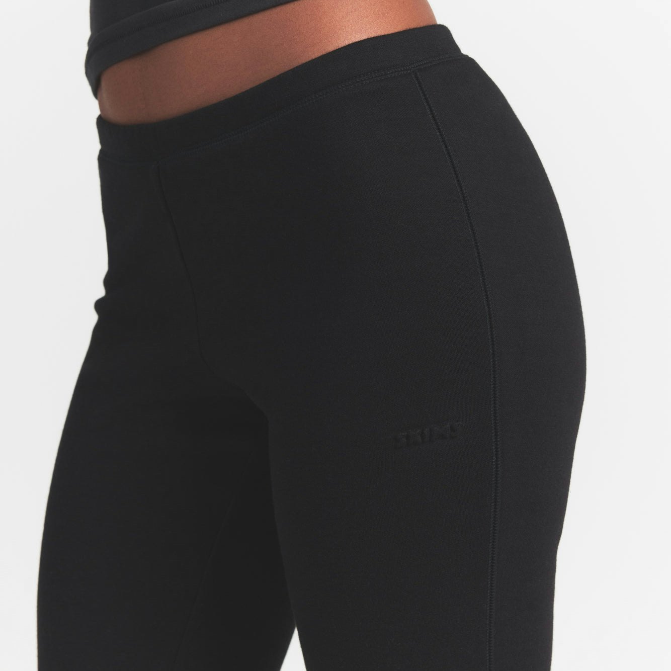 COTTON FLEECE SLIM PANT - ONYX - image 17