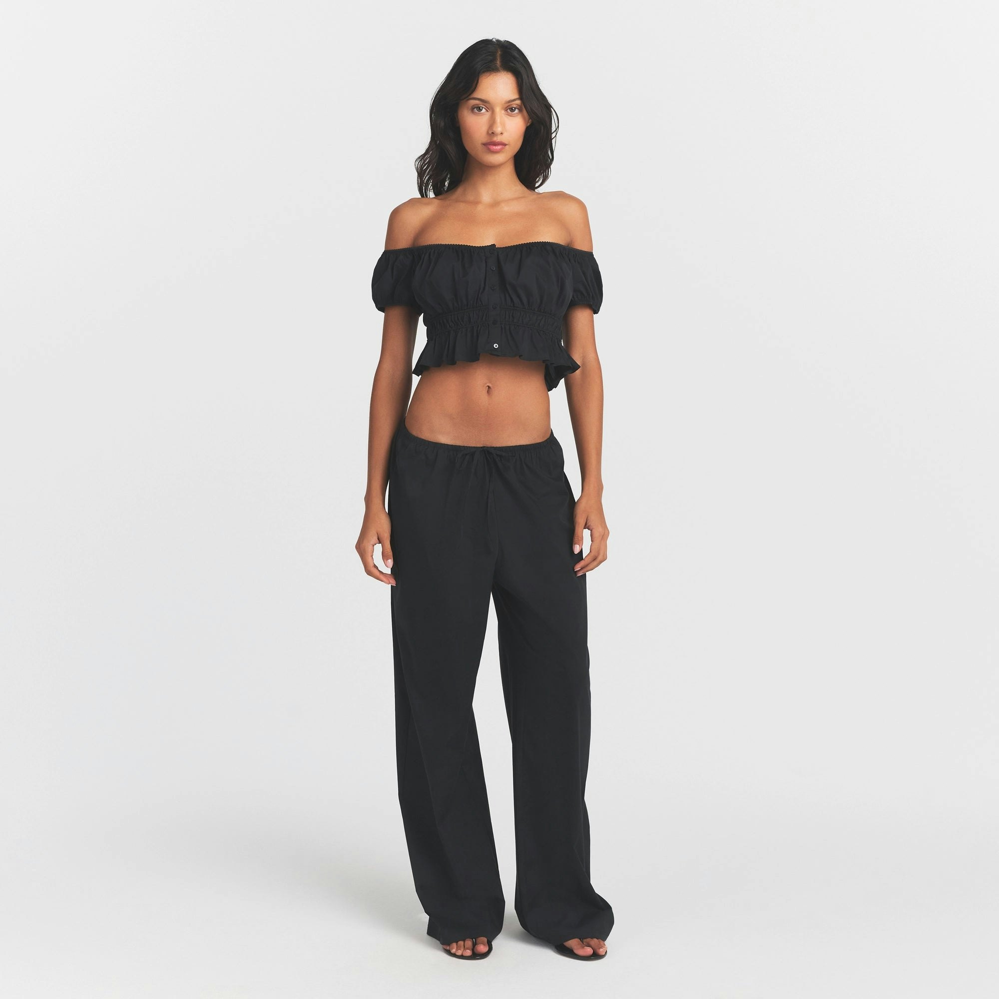 POPLIN APPAREL PANT - ONYX - image 11