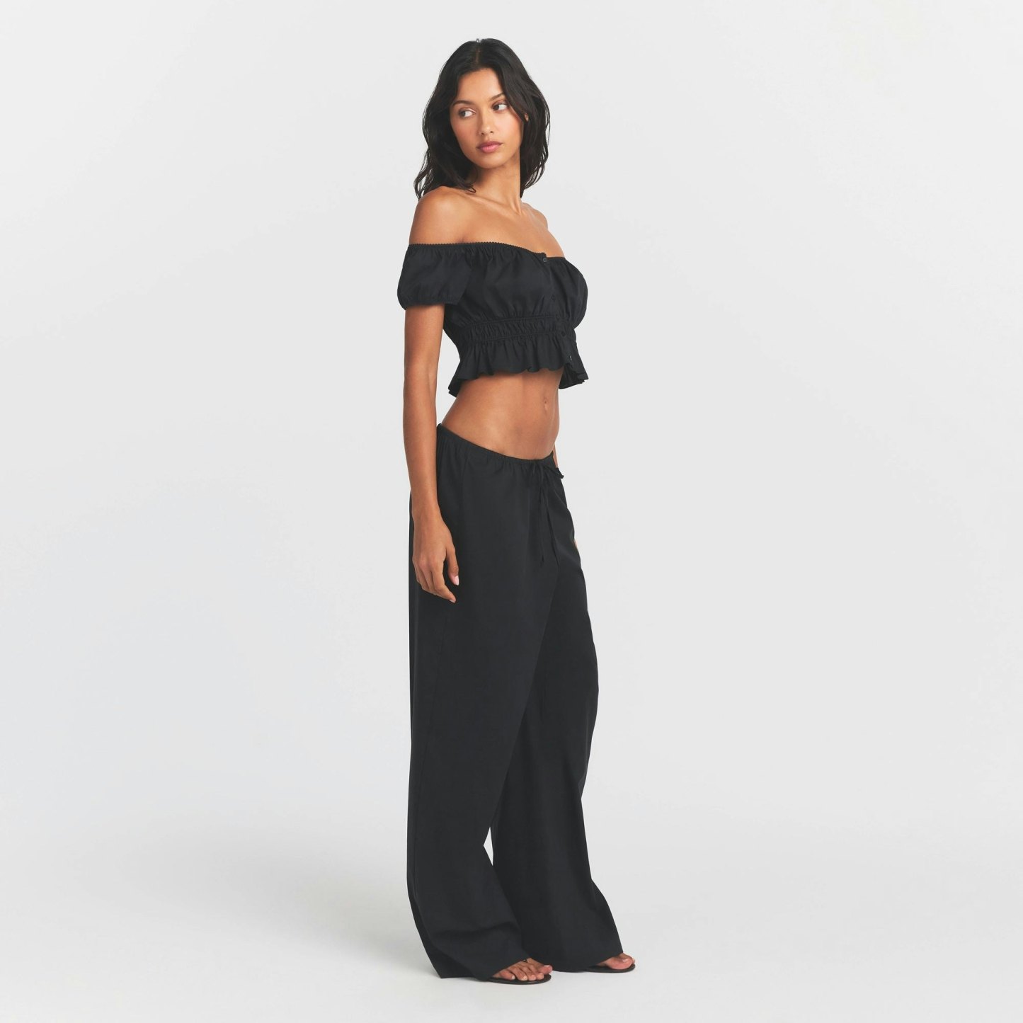 POPLIN APPAREL PANT - ONYX - image 12