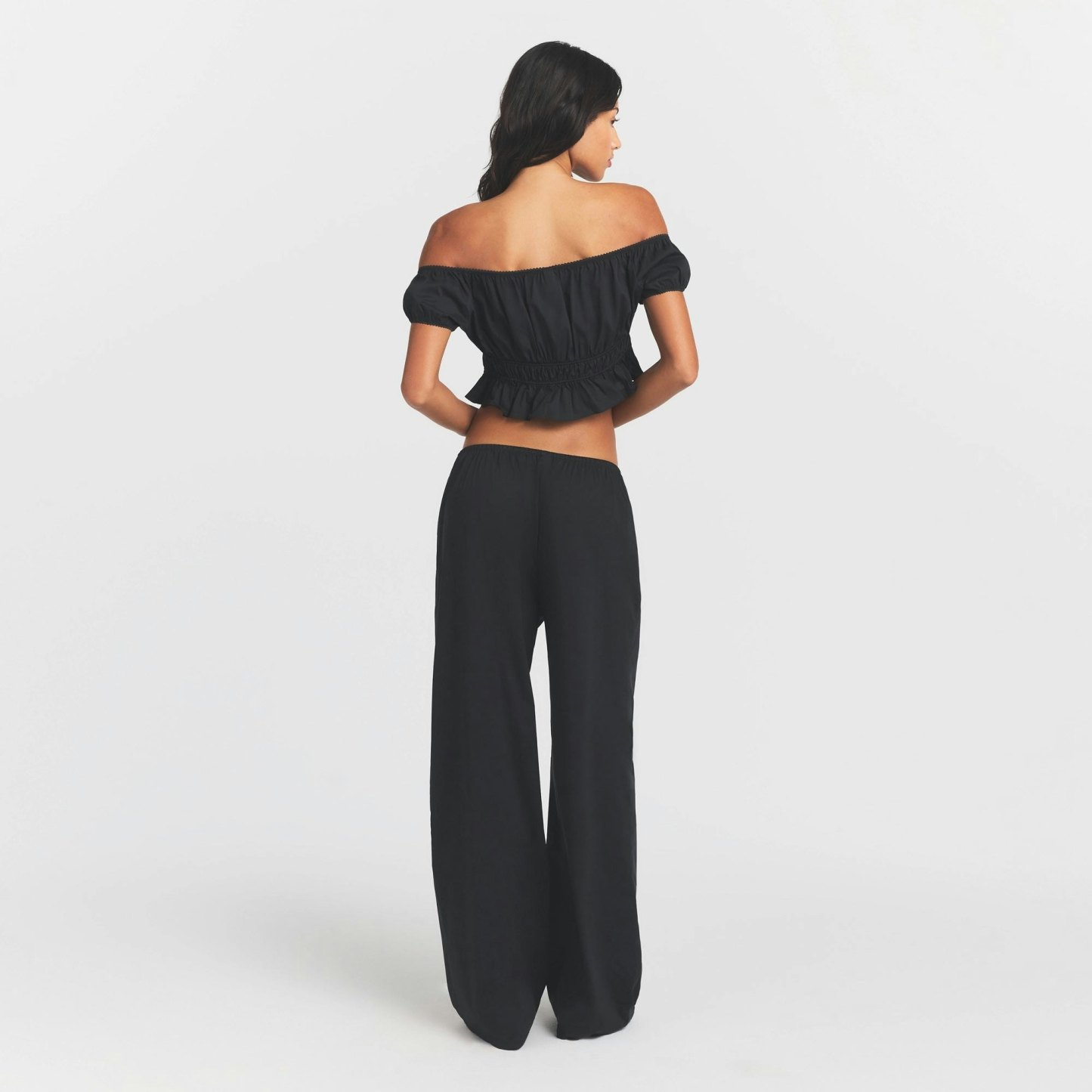POPLIN APPAREL PANT - ONYX - image 14