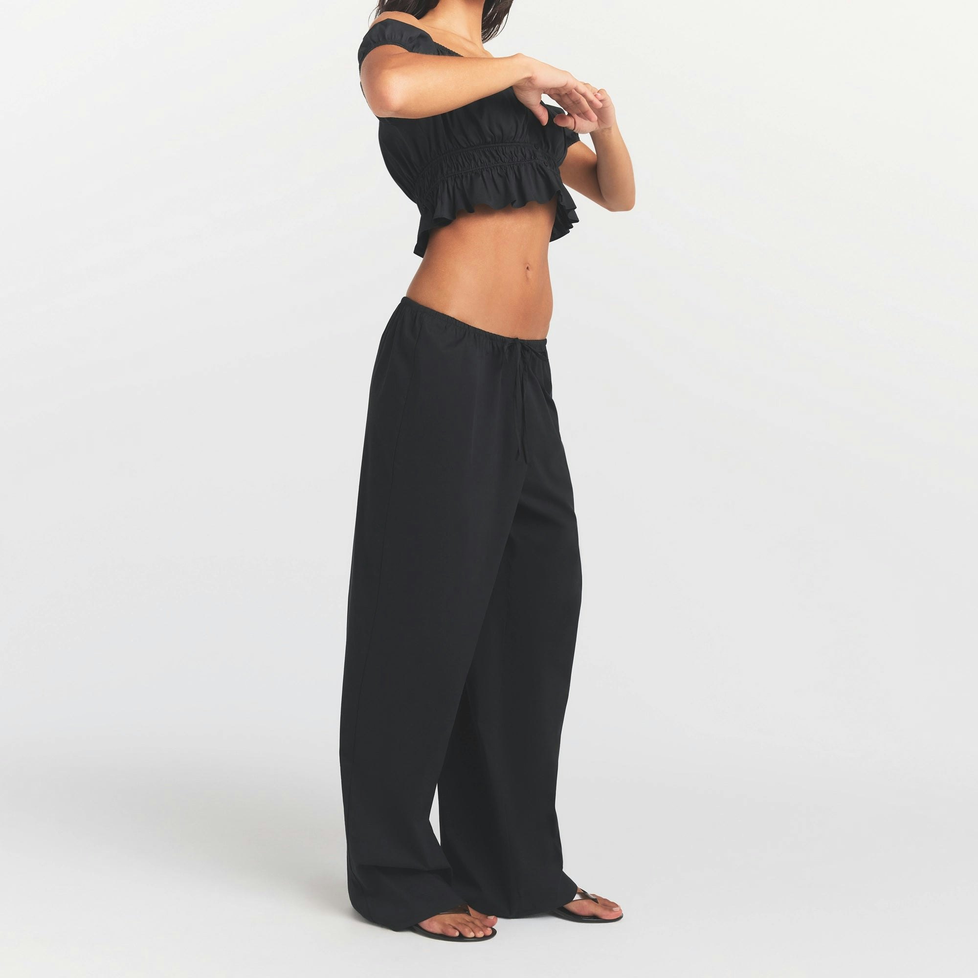 POPLIN APPAREL PANT - ONYX - image 13
