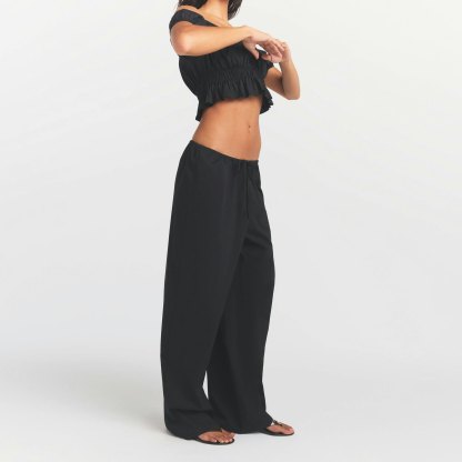 POPLIN APPAREL PANT - ONYX - image 13