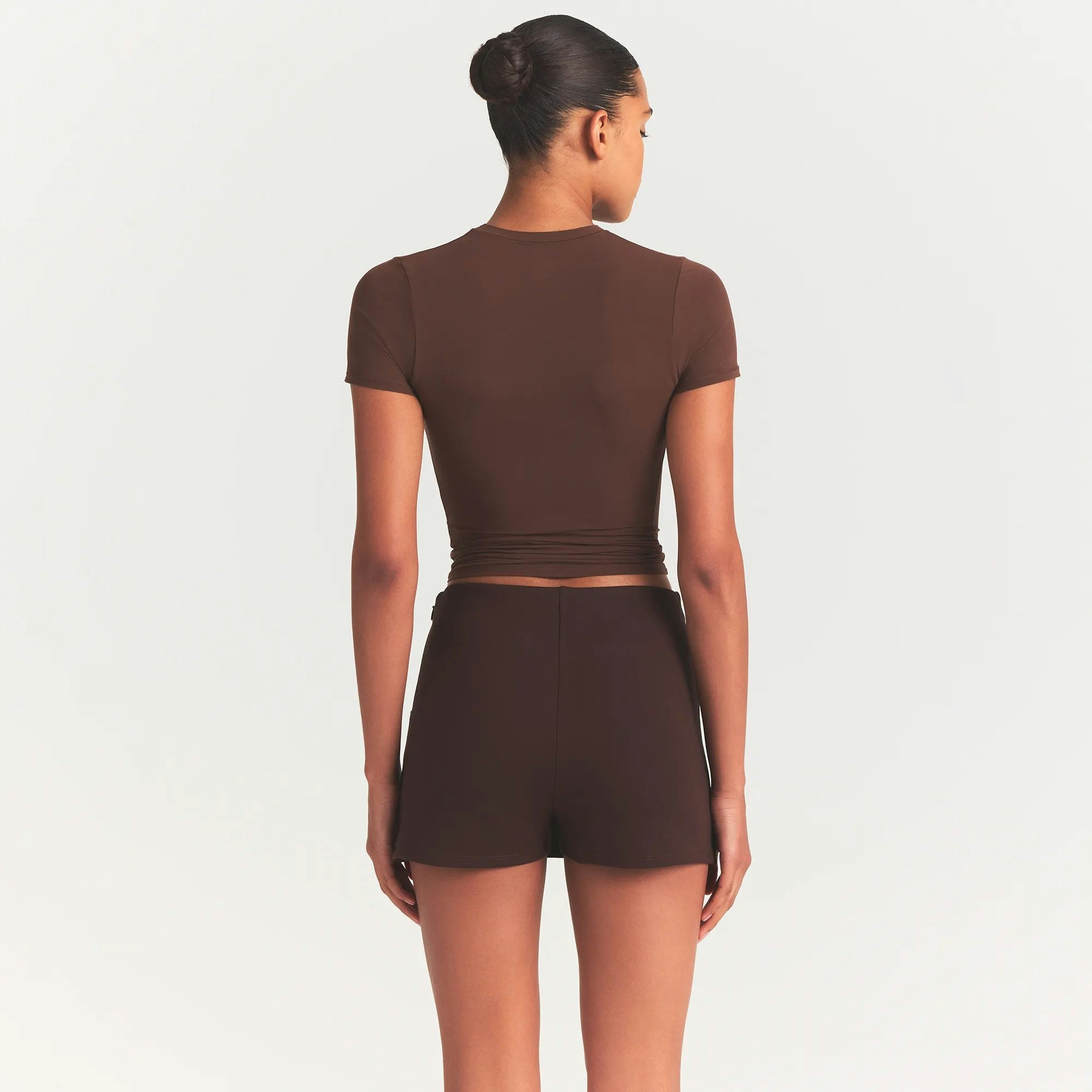 THE ESSENTIAL COLLECTION MINI SKORT - ESPRESSO - image 9