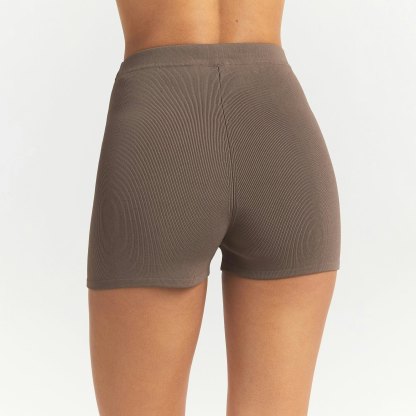 REFINED KNIT HIGH-WAISTED SHORT - AMETHYST - image 10