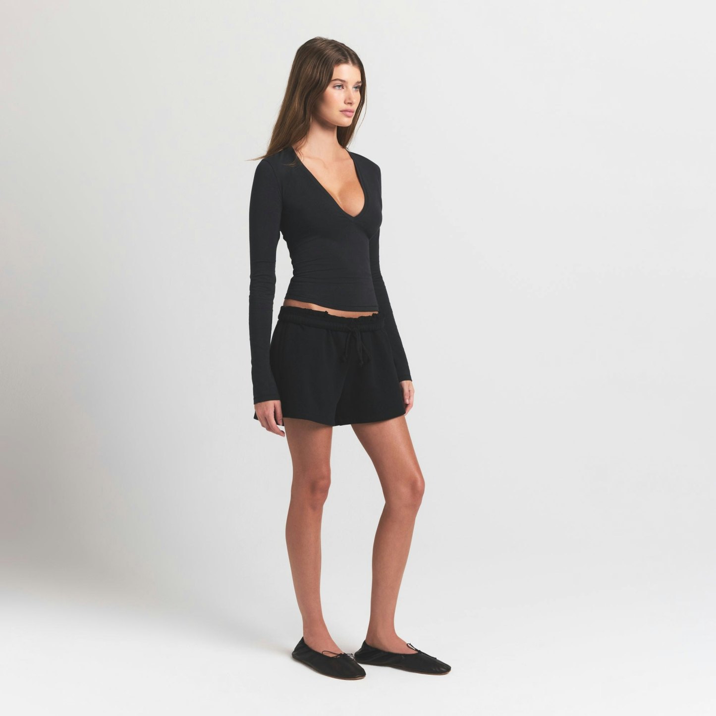COTTON FLEECE CLASSIC SHORT - ONYX - image 11