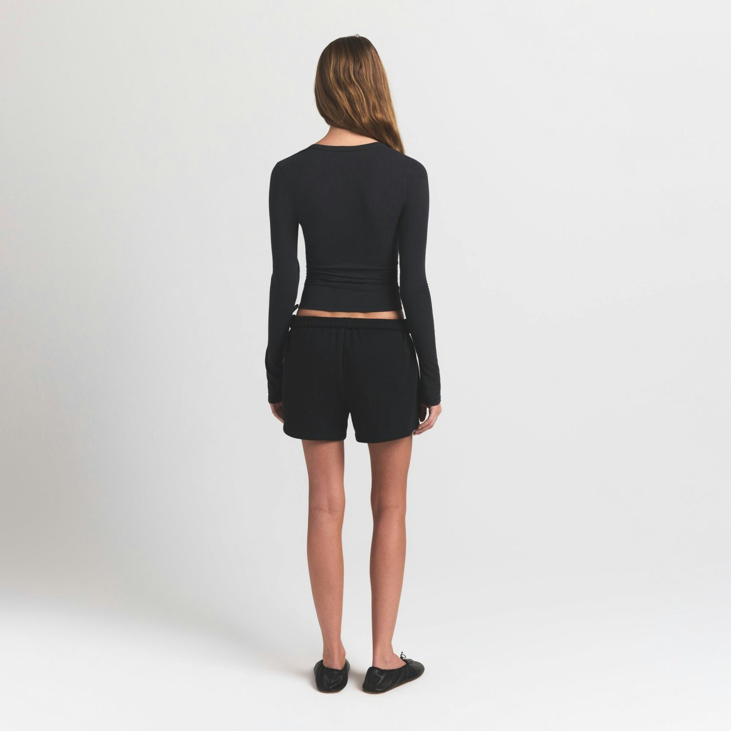 COTTON FLEECE CLASSIC SHORT - ONYX - image 12