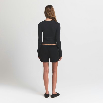 COTTON FLEECE CLASSIC SHORT - ONYX - image 12