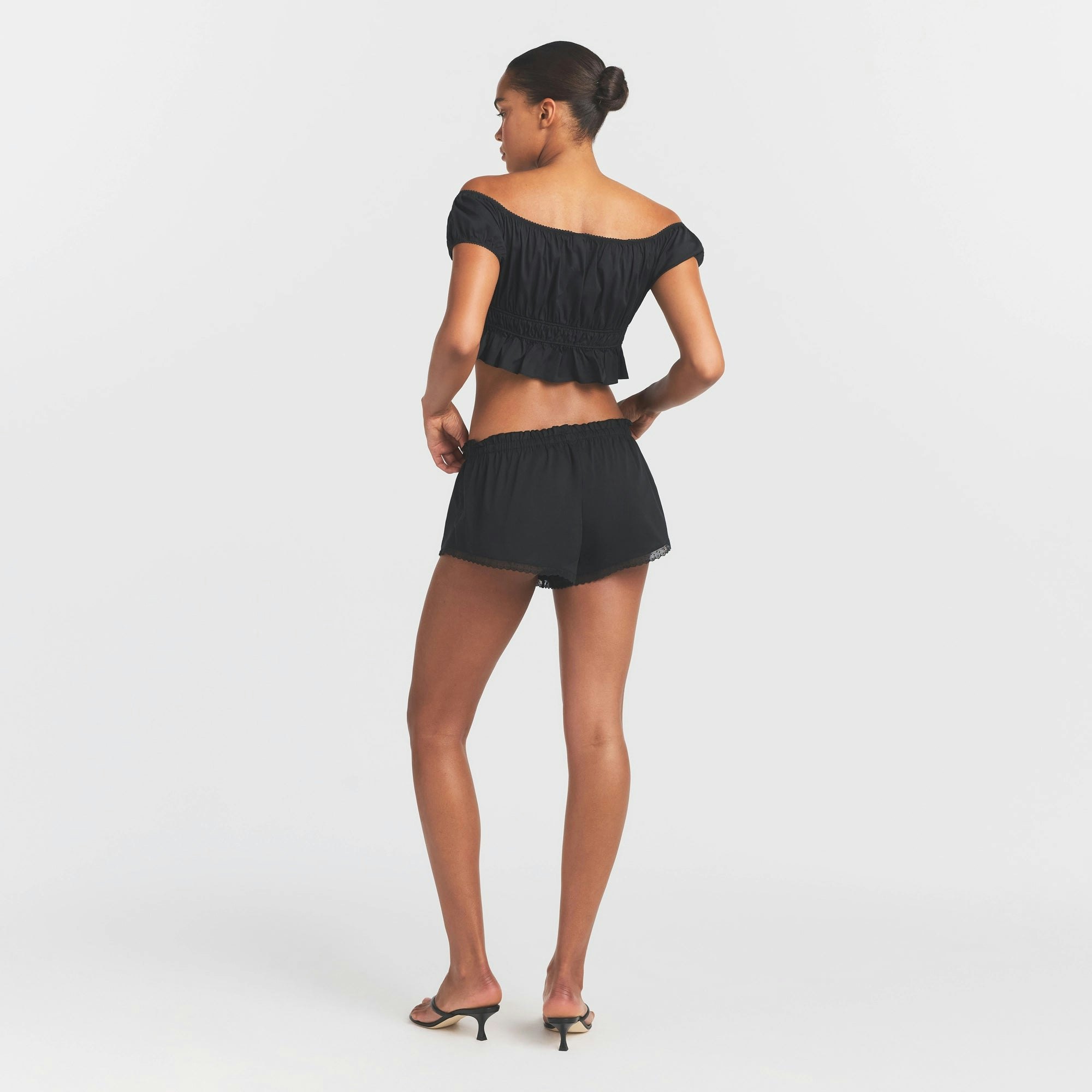 POPLIN APPAREL SHORT - ONYX - image 15