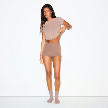 PERIOD PANTIES BOY SHORT - UMBER