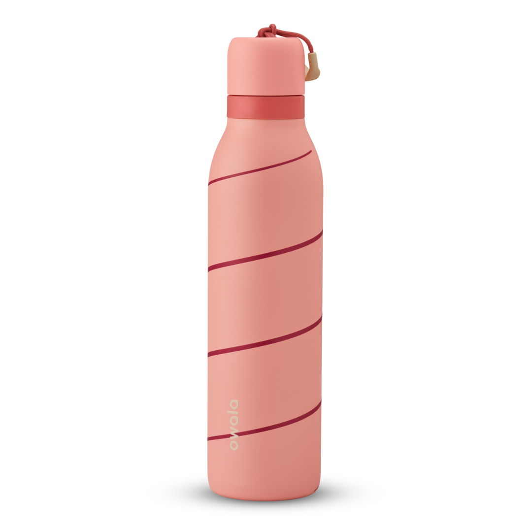 FreeSip® Twist - Candy Cane Lane · Stainless Steel · 24oz