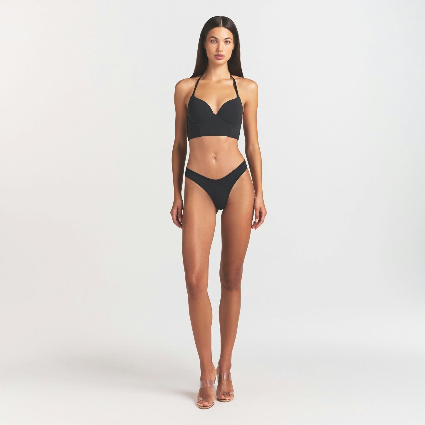 FITS EVERYBODY LOW BACK LONGLINE BRA - ONYX - image 30