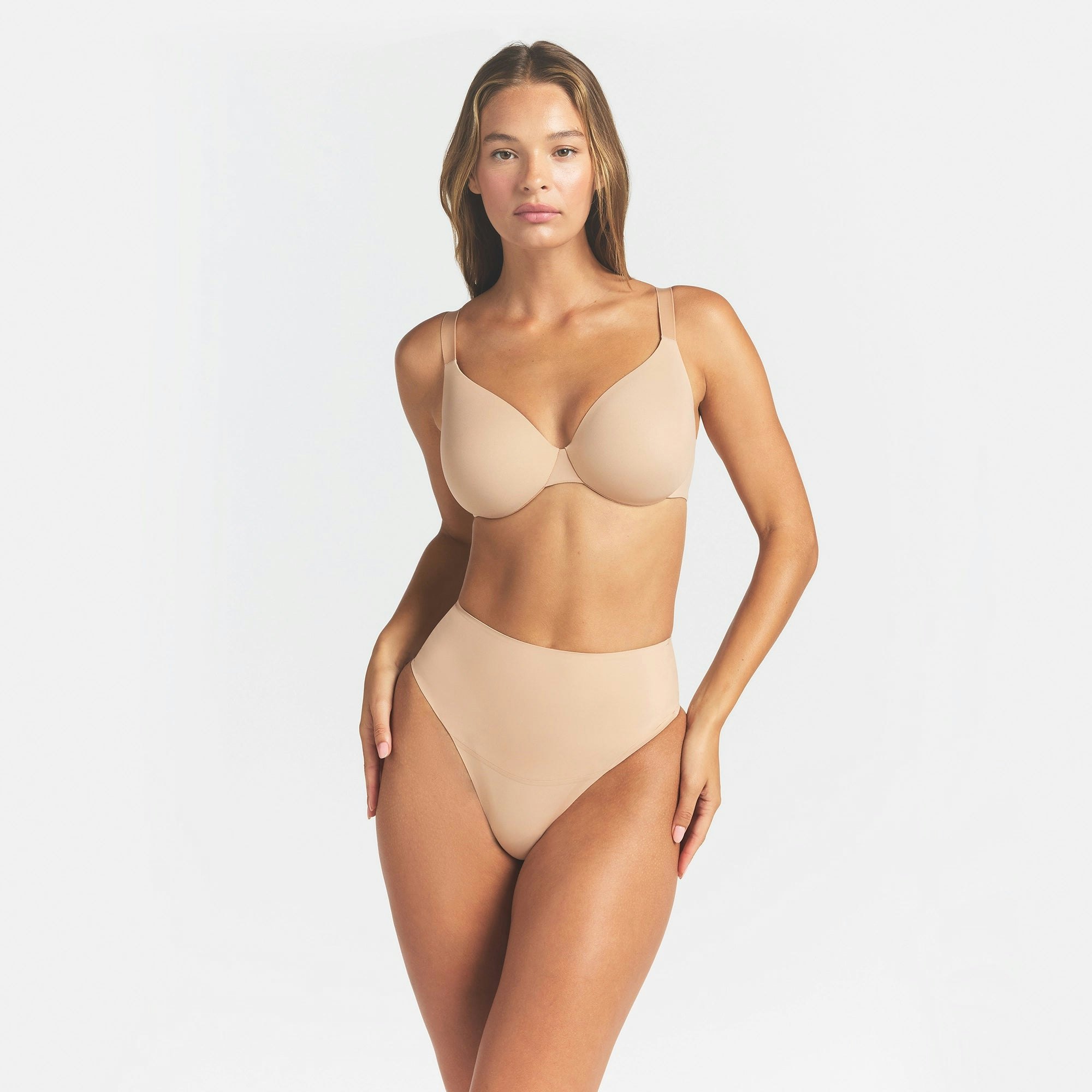 SMOOTHING INTIMATES FULL COVERAGE BRA - CLAY - image 9