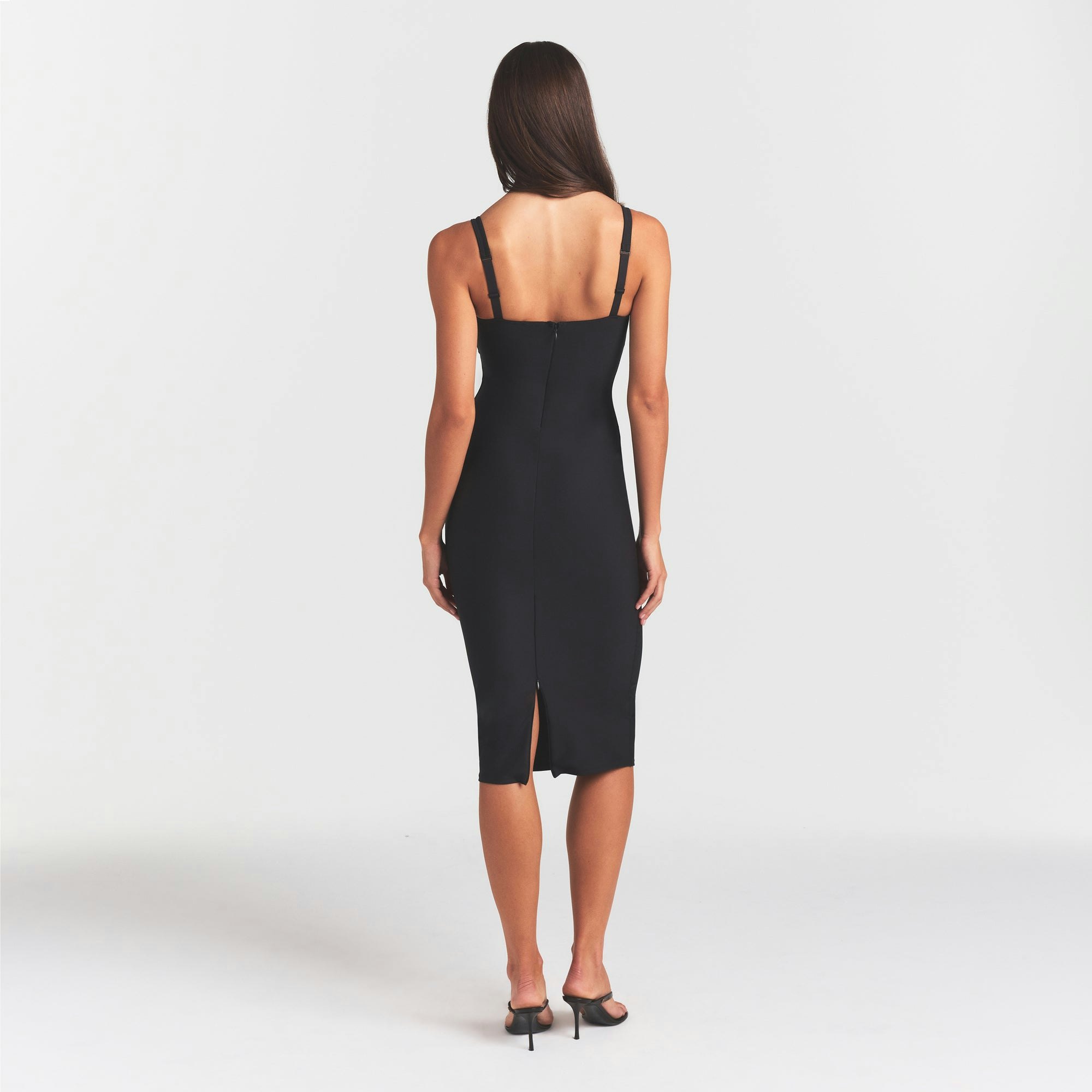 SKIMS BODY MIDI DRESS - ONYX - image 4
