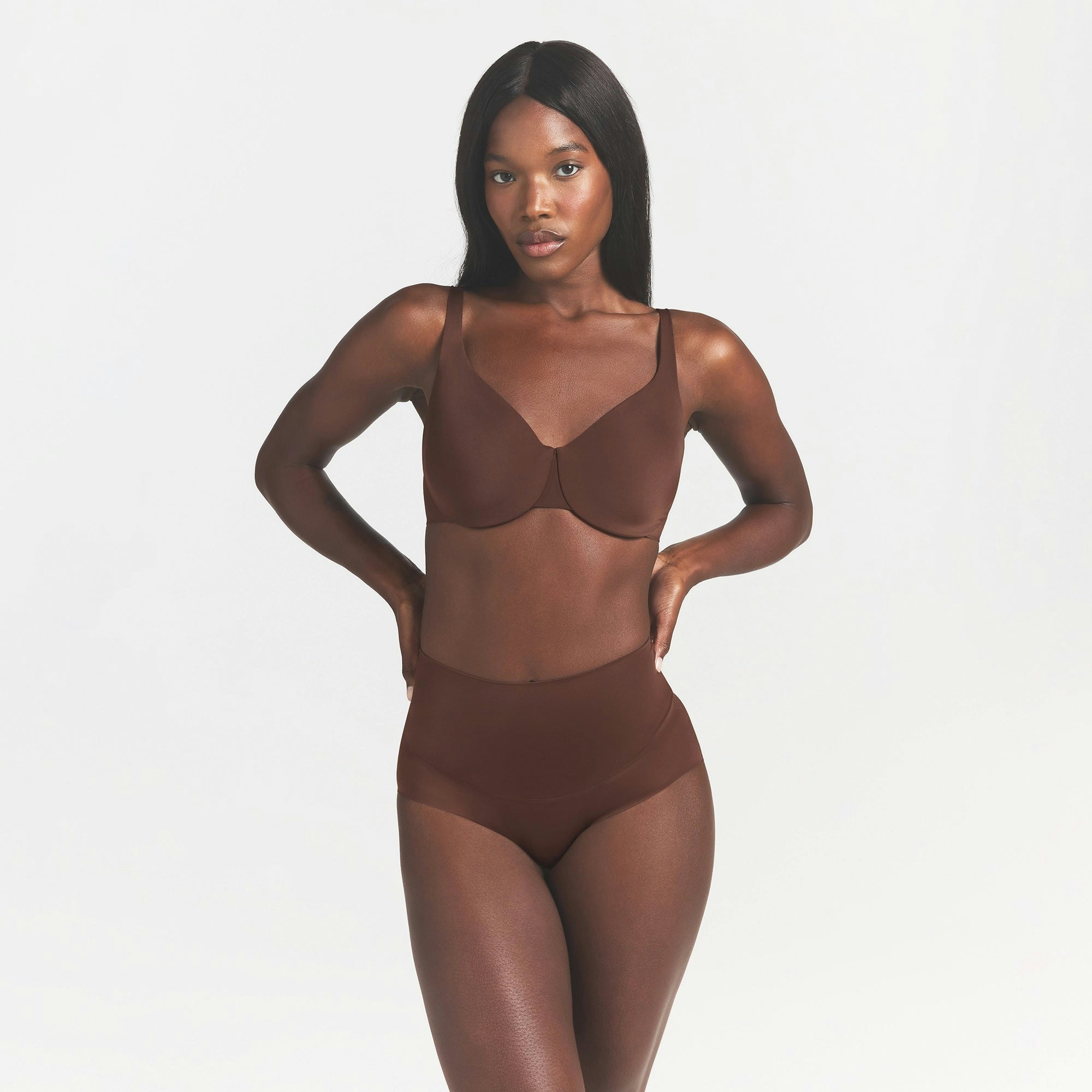 SMOOTHING INTIMATES UNLINED MINIMIZER BRA - COCOA - image 26