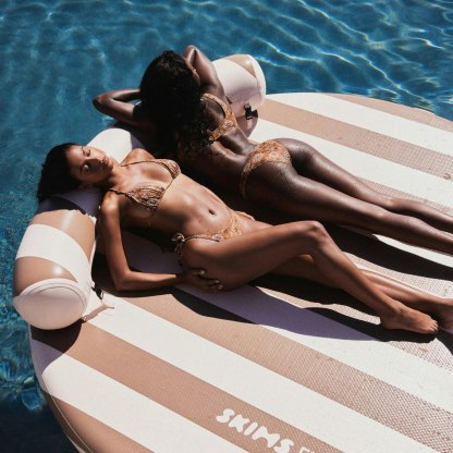 FUNBOY X SKIMS LEISURE ISLAND - SIENNA STRIPE