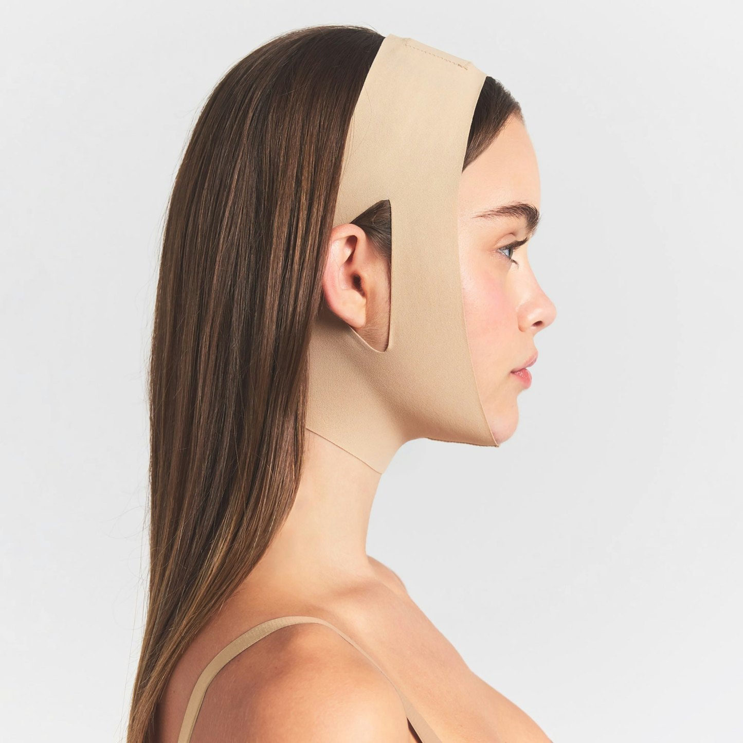 SEAMLESS SCULPT FACE WRAP - CLAY