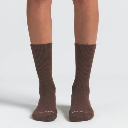 NikeSKIMS ACCESSORIES DRI-FIT™ CREW SOCK 3-PACK - DARK SEPIA MULTI