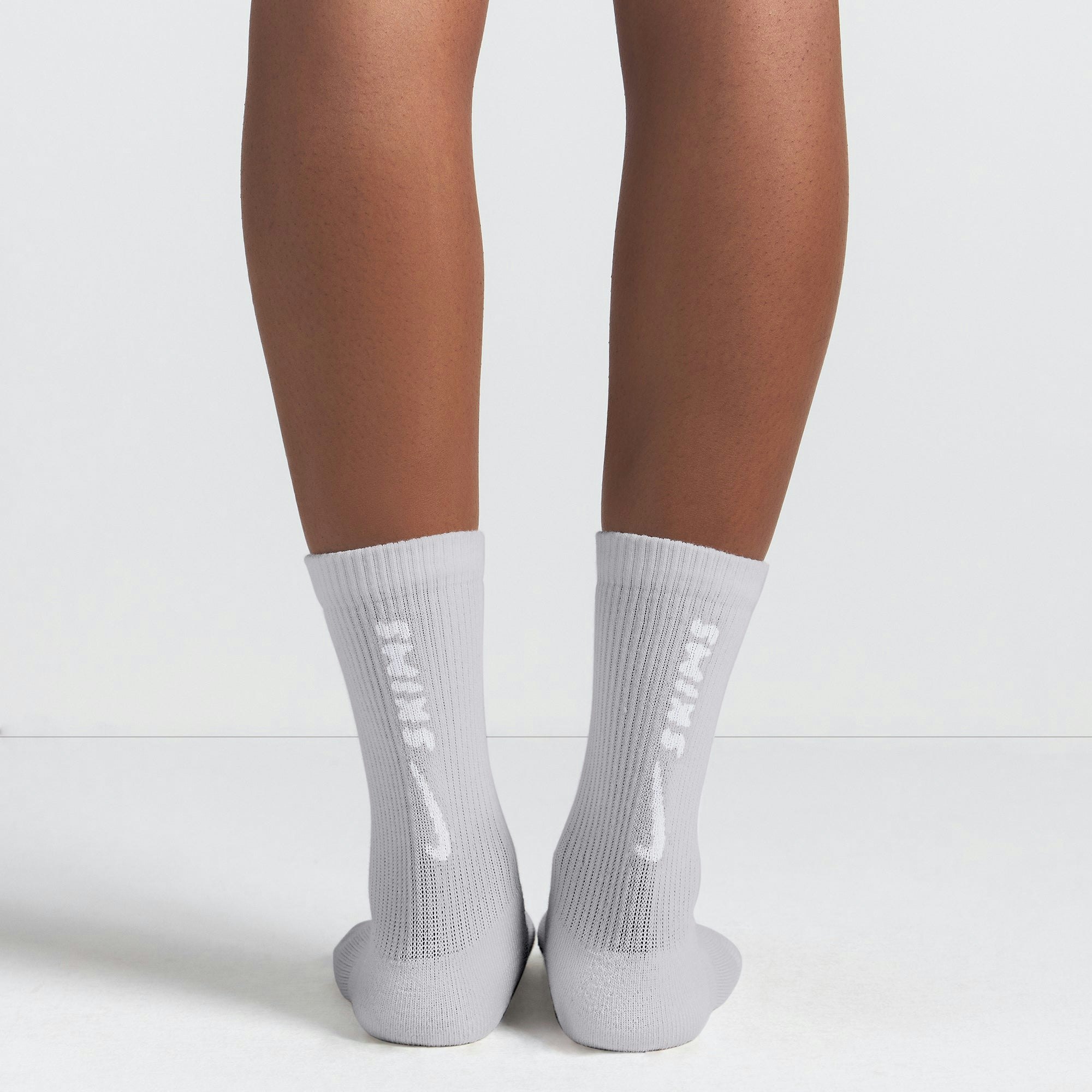 NikeSKIMS ACCESSORIES DRI-FIT™ CREW SOCK 3-PACK - HEATHER GREY MULTI